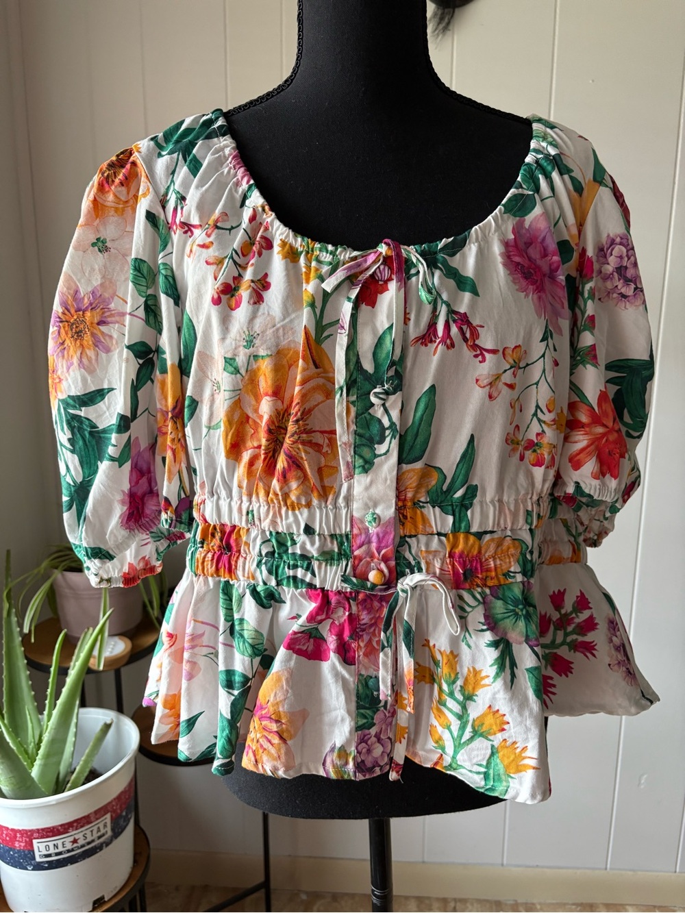 Joie 100% cotton blouse